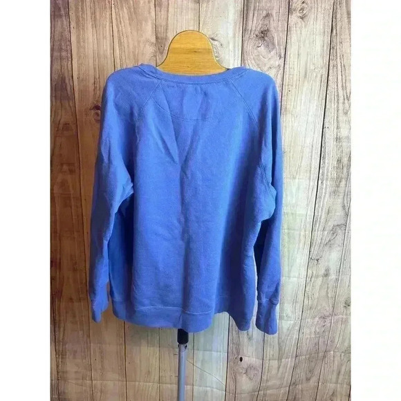 Champion Crewneck Sweatshirt Embroidered Pink Purple Women's Size 2X - Picture 5 of 7